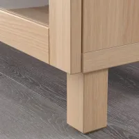 Dulap de bucătărie Ikea Besta/Lappviken/Sindvik/Stubbarp Somona Oak / Sticlă photo 4