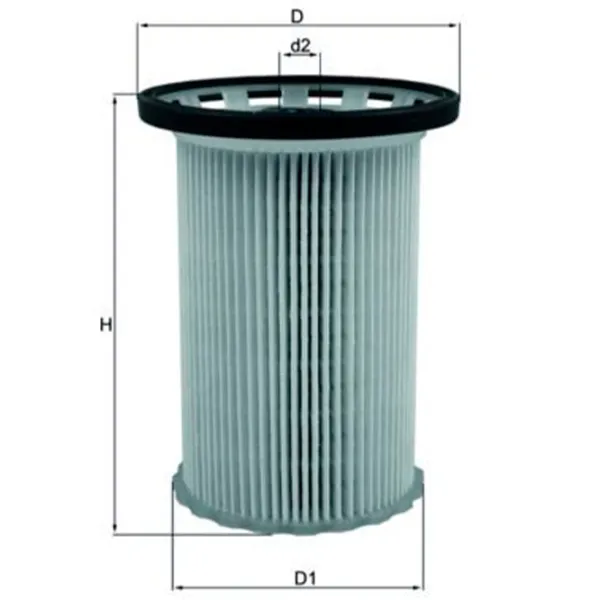 Топливный фильтр Mahle KX 341 9 мм photo 4
