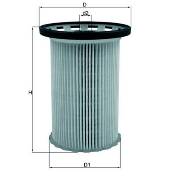 Топливный фильтр Mahle KX 341 9 мм photo 4