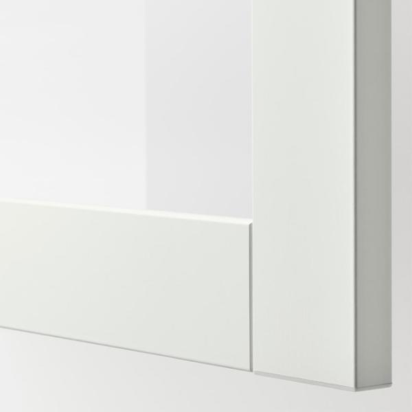 Dulap de bucătărie Ikea Besta/Lappviken/Sindvik/Stubbarp White / Sticlă photo 5 Dulap de bucătărie Ikea Besta/Lappviken/Sindvik/Stubbarp White / Sticlă photo 5