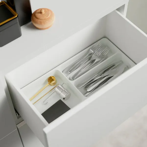 Kухонный шкаф Ikea Besta Серый / Стекло photo 2 Kухонный шкаф Ikea Besta Серый / Стекло photo 2