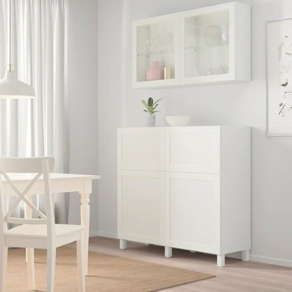 Dulap de bucătărie Ikea Besta White / Sticlă photo 5 Dulap de bucătărie Ikea Besta White / Sticlă photo 5