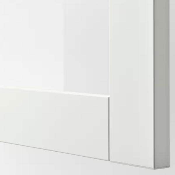 Dulap de bucătărie Ikea Besta White / Sticlă photo 6 Dulap de bucătărie Ikea Besta White / Sticlă photo 6