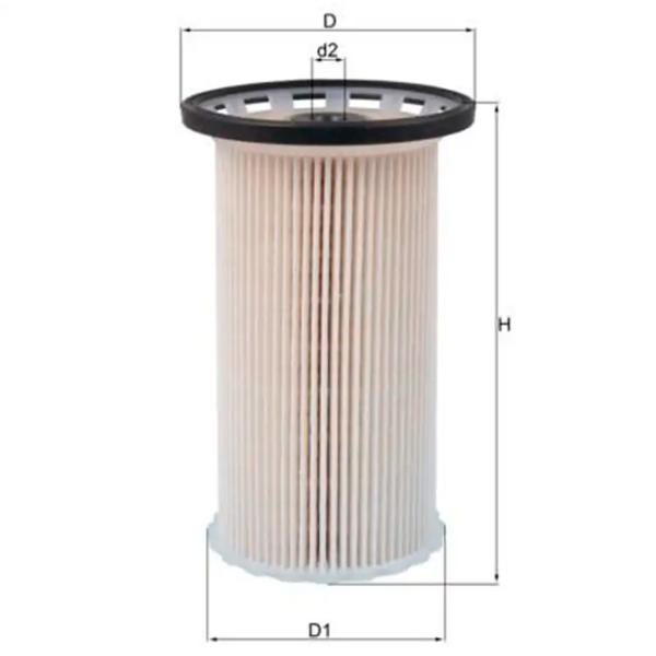 Топливный фильтр Mahle KX 386 93 мм photo 2 Топливный фильтр Mahle KX 386 93 мм photo 2