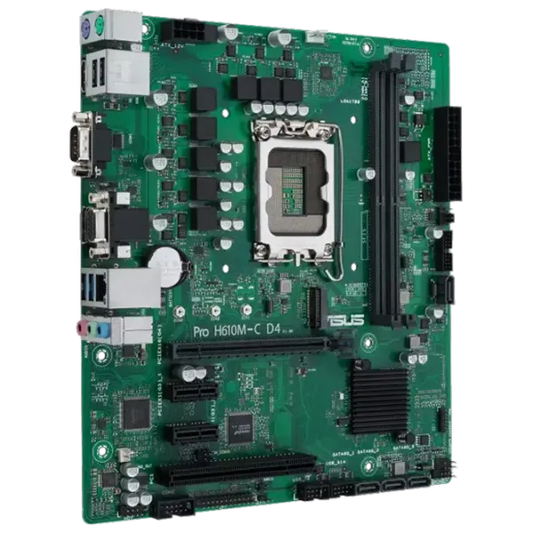 Материнская плата Asus PRO H610M-C D4-CSM  mATX / Intel H610M-C photo 2