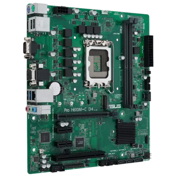 Материнская плата Asus PRO H610M-C D4-CSM  mATX / Intel H610M-C photo 2