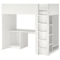 Pat pentru copii Ikea Smastad 90 x 200 cm / DSP / White