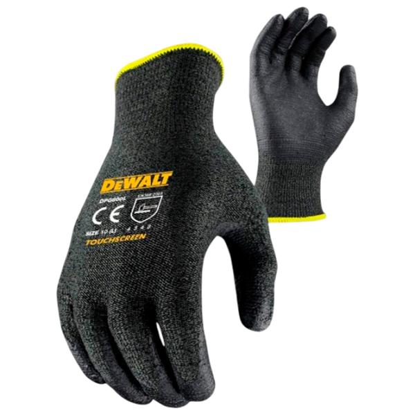 Защитные перчатки Dewalt DPG800LEU Полиэстер / Черный photo 1