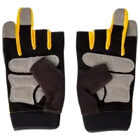 Защитные перчатки Dewalt DPG214LEU Неопрен / Желтый Черный photo 2