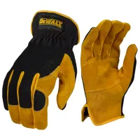 Защитные перчатки Dewalt DPG216LEU Кожа / Желтый Черный