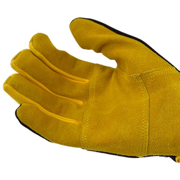 Защитные перчатки Dewalt DPG216LEU Кожа / Желтый Черный photo 2