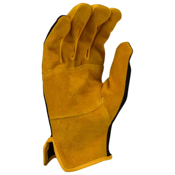 Защитные перчатки Dewalt DPG216LEU Кожа / Желтый Черный photo 3