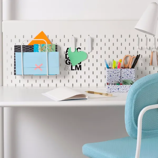 Детская кровать Ikea Vitval 90 x 200 см / Металл / Белый photo 6