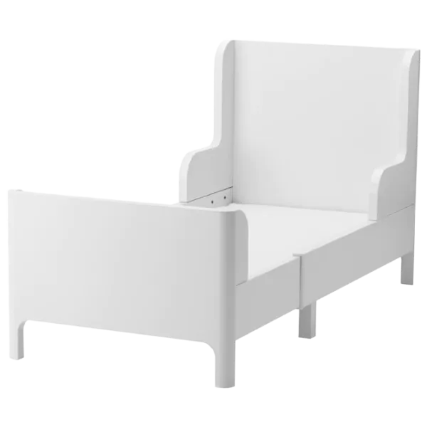 Детская кровать Ikea Busunge 80 x 200 cm / ДСП / Белый photo 1