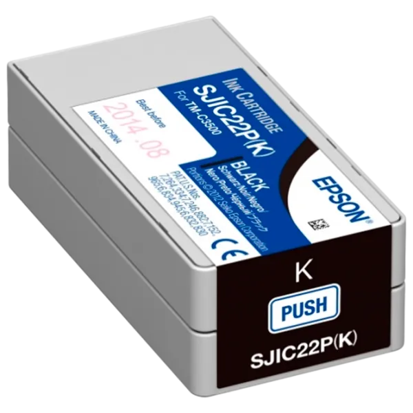 Картридж Epson SJIC22P(K) Черный/ Original/  photo 1