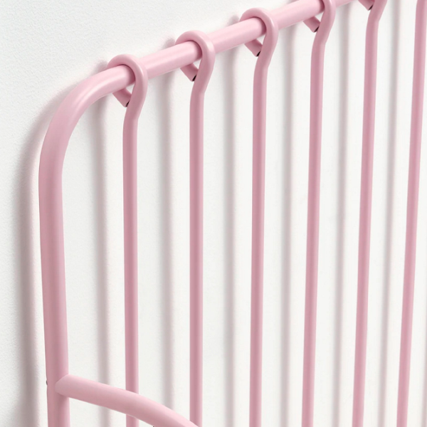 Детская кровать Ikea Minnen 80 x 200 cm / Металл / Розовый photo 6