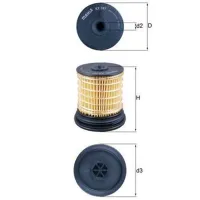 Filtru combustibil Mahle KX 397 11 mm photo 5