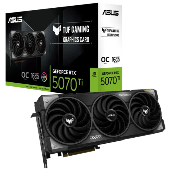 Placă video Asus GeForce RTX 5070 Ti Tuf Gaming OC PCI Express x16 5.0 / 16 GB photo 10