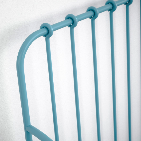 Pat pentru copii Ikea Minnen 80 x 200 cm / Metal / Green photo 3