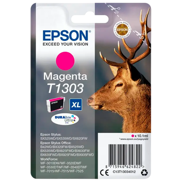 Картридж Epson T1303 Magenta/ Original/  photo 1 Картридж Epson T1303 Magenta/ Original/  photo 1