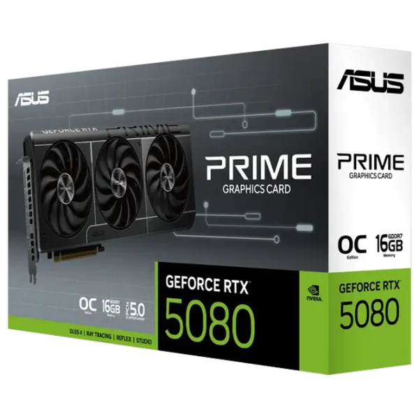 Placă video Asus GeForce RTX 5080 Prime OC Edition PCI Express x16 5.0 / 16 GB photo 12