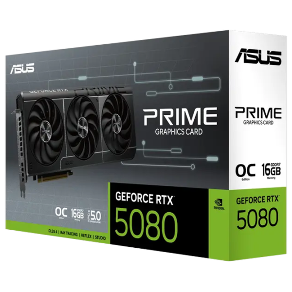 Placă video Asus GeForce RTX 5080 Prime OC Edition PCI Express x16 5.0 / 16 GB photo 12