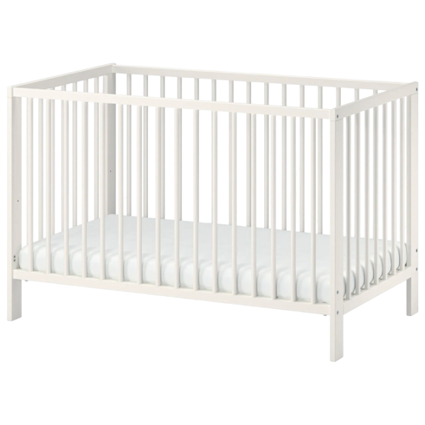 Детская кровать Ikea Gulliver 0 месяцев - 3 года / Белый photo 1 Детская кровать Ikea Gulliver 0 месяцев - 3 года / Белый photo 1