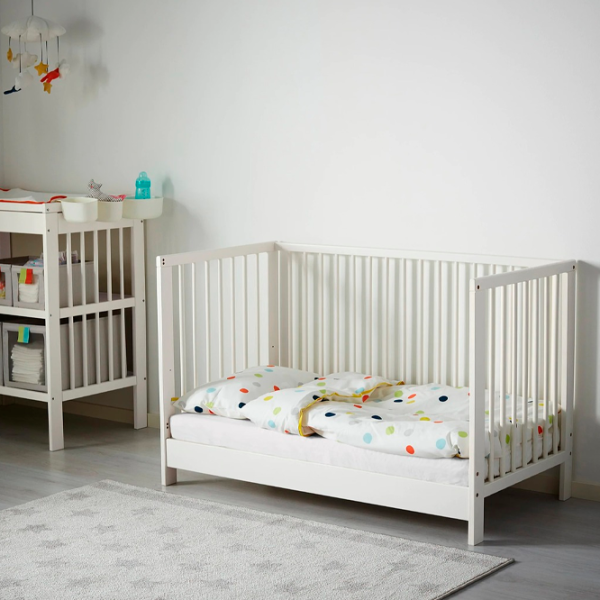 Детская кровать Ikea Gulliver 0 месяцев - 3 года / Белый photo 4 Детская кровать Ikea Gulliver 0 месяцев - 3 года / Белый photo 4