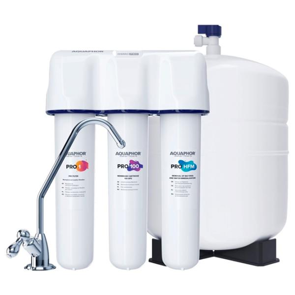 Система фильтрации воды Aquaphor Osmo Pro 100 EU Cкорость фильтрации - 0.26 л/мин photo 1