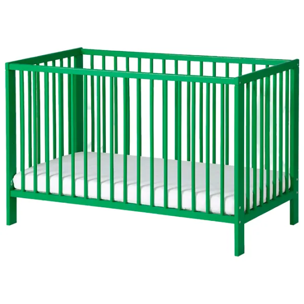 Pat pentru copii Ikea Gulliver 0 luni - 3 ani / Green photo 1 Pat pentru copii Ikea Gulliver 0 luni - 3 ani / Green photo 1