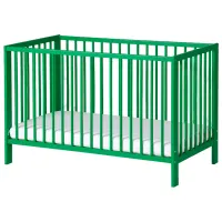 Детская кровать Ikea Gulliver 0 месяцев - 3 года / Зеленый