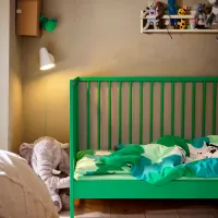 Детская кровать Ikea Gulliver 0 месяцев - 3 года / Зеленый photo 4