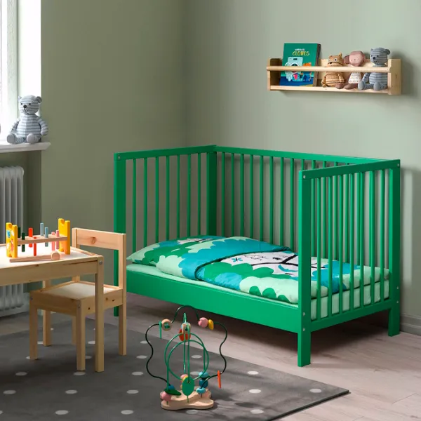 Pat pentru copii Ikea Gulliver 0 luni - 3 ani / Green photo 5 Pat pentru copii Ikea Gulliver 0 luni - 3 ani / Green photo 5