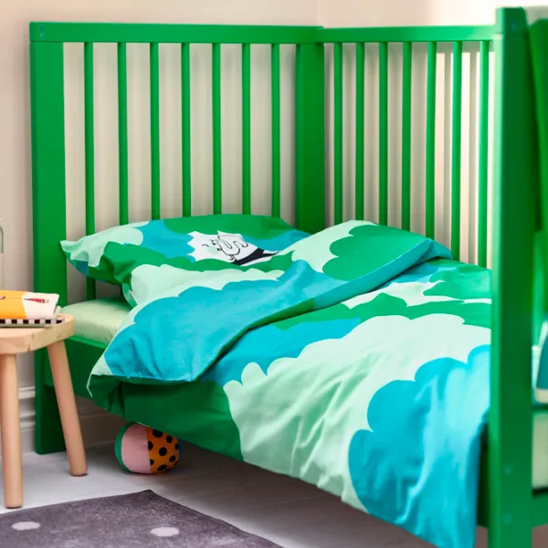 Pat pentru copii Ikea Gulliver 0 luni - 3 ani / Green photo 6 Pat pentru copii Ikea Gulliver 0 luni - 3 ani / Green photo 6