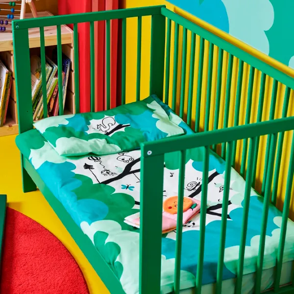Pat pentru copii Ikea Gulliver 0 luni - 3 ani / Green photo 7 Pat pentru copii Ikea Gulliver 0 luni - 3 ani / Green photo 7