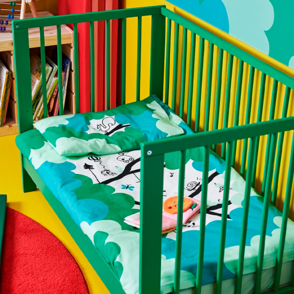 Pat pentru copii Ikea Gulliver 0 luni - 3 ani / Green photo 7 Pat pentru copii Ikea Gulliver 0 luni - 3 ani / Green photo 7