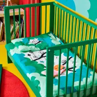 Детская кровать Ikea Gulliver 0 месяцев - 3 года / Зеленый photo 7