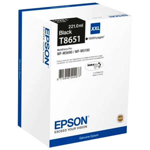 Cartuş Epson T8651 Black/ Original/  photo 1