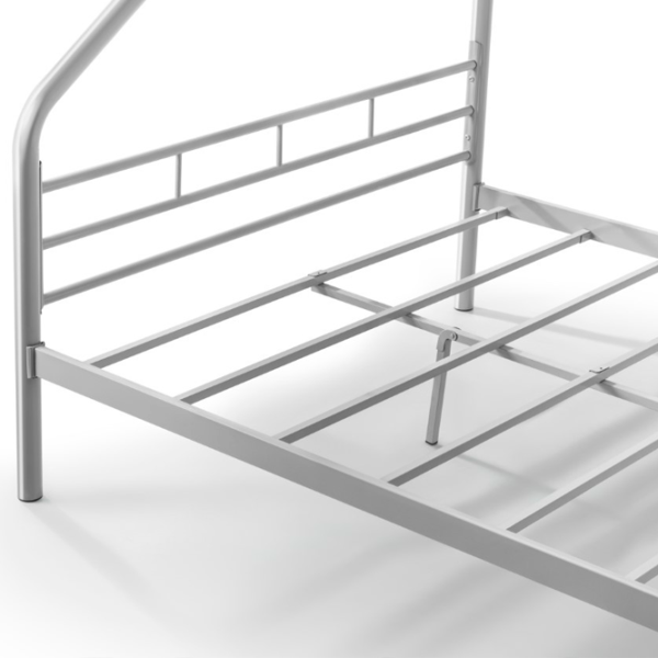 Детская кровать Evger R-70XL 90 x 200 см / Металл / Серый photo 3