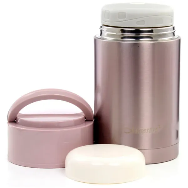 Пищевой термос Maestro Classic Mr-1636-80 Metallic silver 0.8л photo 2 Пищевой термос Maestro Classic Mr-1636-80 Metallic silver 0.8л photo 2