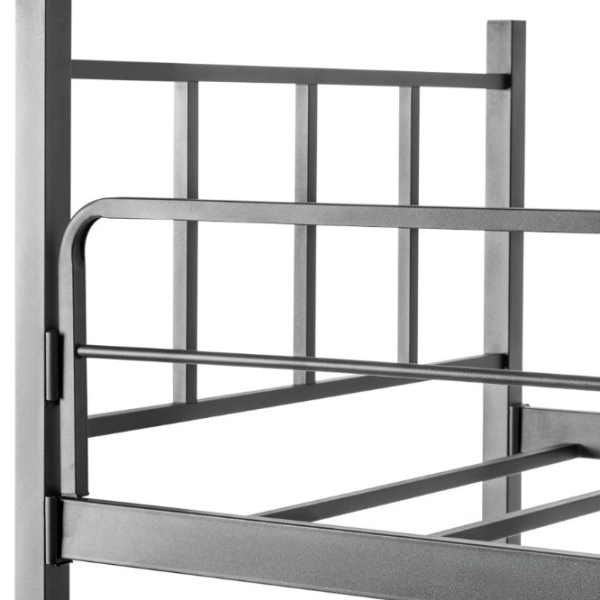 Pat pentru copii Evger R-90 90 x 200 cm / Metal / Black photo 2