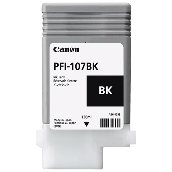 Картридж Canon PFI-107Bk Черный/ Original/  photo 1