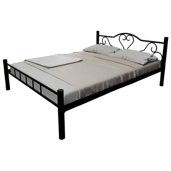 Кровать Evger K-50 140 x 200 см / Металл / Черный photo 1