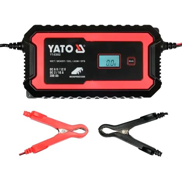 Автомобильное зарядное устройство Yato YT83002  - 10 A photo 1