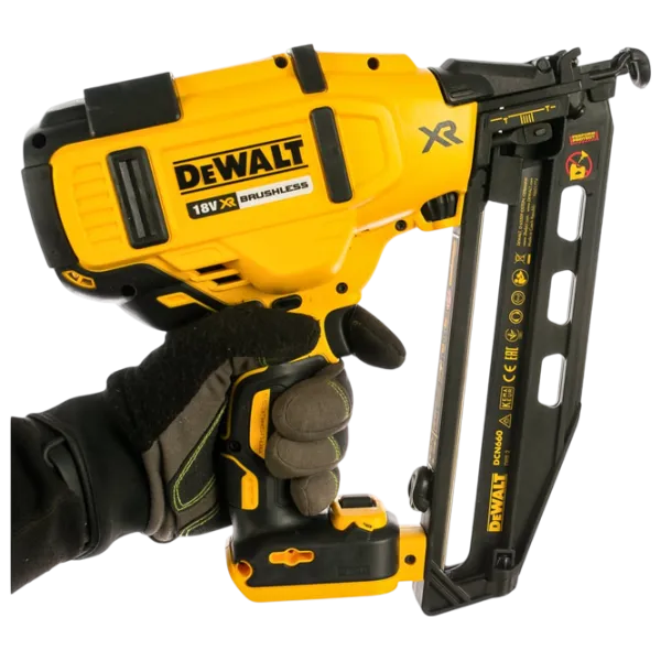 Pistol pneumatic Dewalt DCN660N Yellow /  photo 4