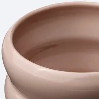 Ghiveci pentru flori Ikea Hasselbukett Brown / Ceramică / Pe pervaz photo 2