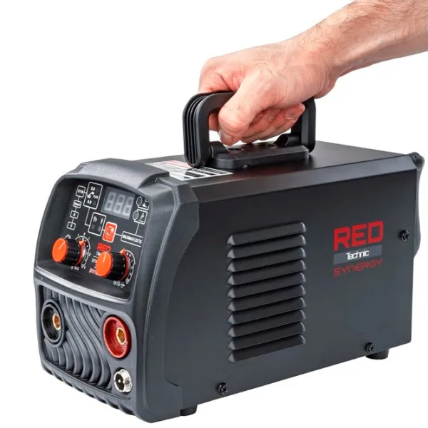 Сварочный аппарат Red Technic RTMSTF0113 220 В полуавтоматическая (MIG/MAG), ручная дуговая (MMA), аргонно-дуговая (TIG) / Черный photo 5