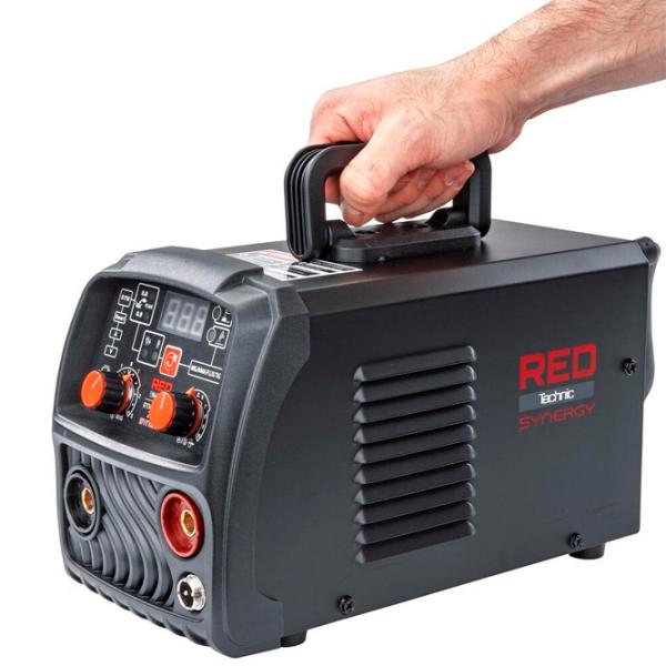 Сварочный аппарат Red Technic RTMSTF0113 220 В полуавтоматическая (MIG/MAG), ручная дуговая (MMA), аргонно-дуговая (TIG) / Черный photo 5