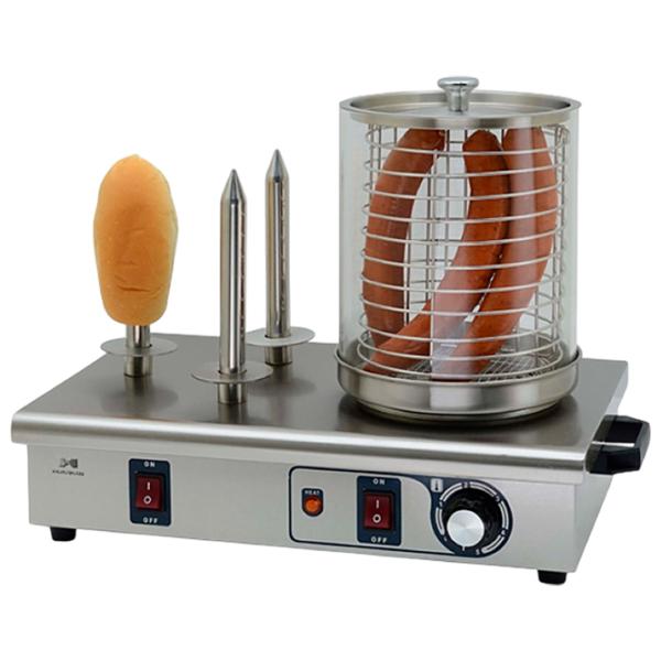 Aparat pentru hot-doguri Hurakan HKN-Y03 700 W / Silver photo 1