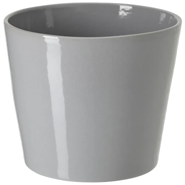 Ghiveci pentru flori Ikea Skogsvinbar Gray / Ceramică / Pe pervaz photo 1